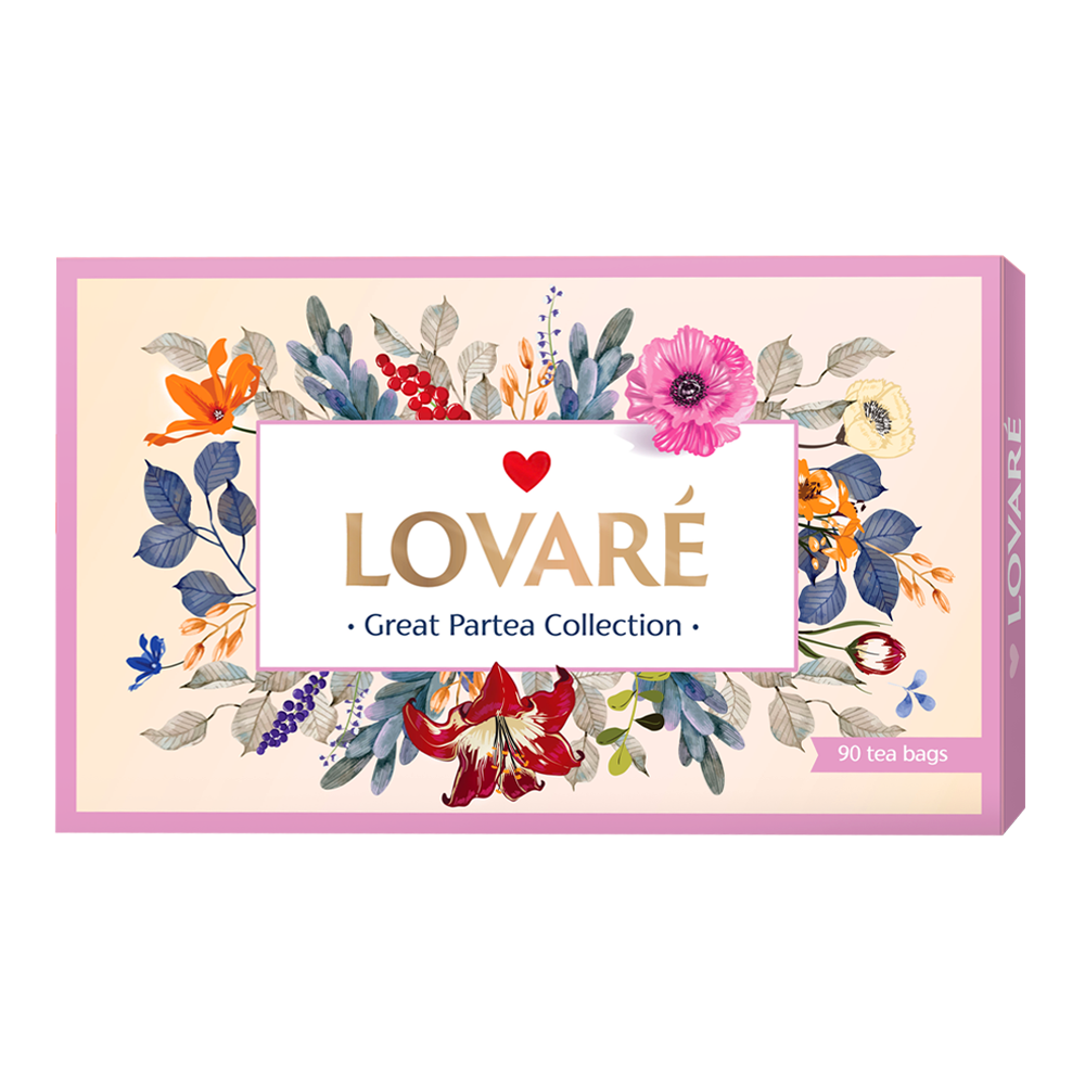 Tea Collection Great Party – 18 Flavors – 90 Tea Bags